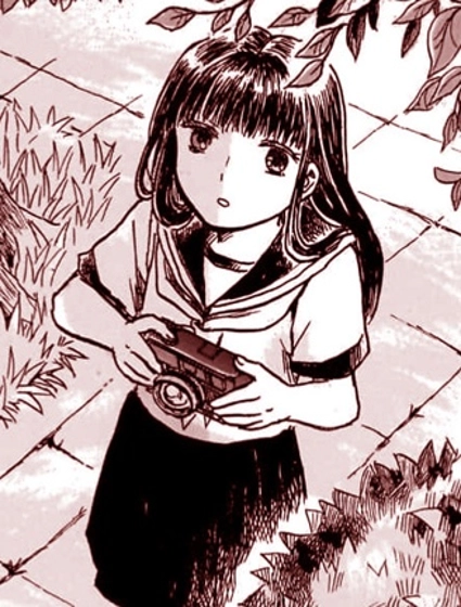 教室的古典微笑