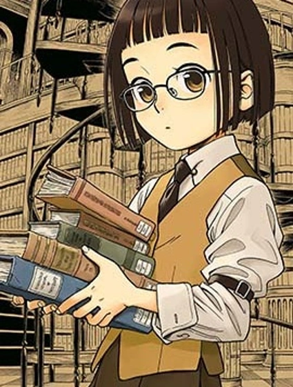 圖書館的記原小姐